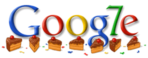 Google 창립 7주년 기념